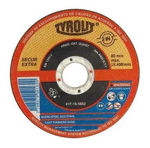 DISCO 115X4,8 SECUR TYROLIT