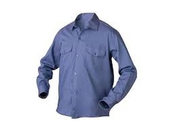 CAMISA ALGODON AZUL (40)