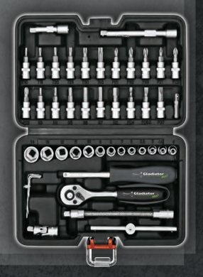 JUEGO TUBOS 1/4&quot; 46 PIEZAS (pulgadas)