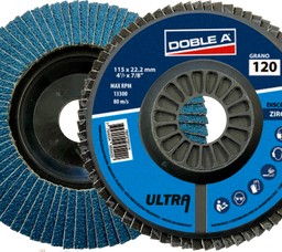 DISCO FLAP 180 ULTRA ZIR. RES.PLASTICO DOBLE A
